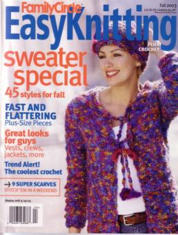 Family Circle Easy Knitting - Fall 2003 
