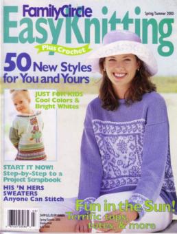 Family Circle Easy Knitting - Spring/Summer 2000 