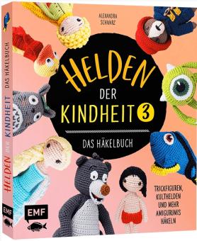 Helden der Kindheit - Das Häkelbuch - Band3 EMF 90635 