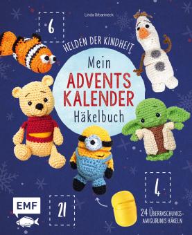 Mein Adventskalender-Häkelbuch: Helden der Kindheit  EMF90898 