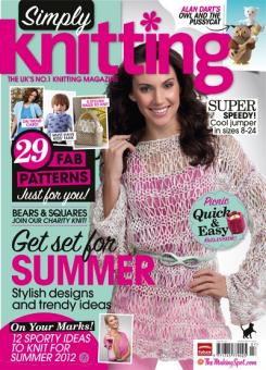 Simply Knitting Issue 95 Juli 2012 
