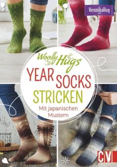Woolly Hugs YEAR-Socks stricken CV6559 